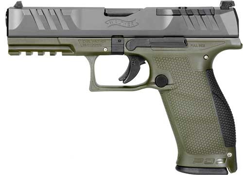 Walther PDP OR 9MM 5" 18-Shot Green Polymer Frame-img-1