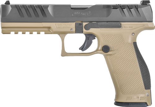 Walther PDP OR 9MM 5" 18-Shot TAN Polymer Frame-img-0