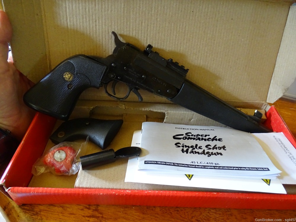 Super Comanche Single Shot Pistol 45 Colt/410-img-7