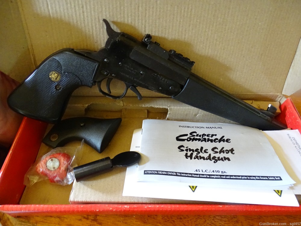 Super Comanche Single Shot Pistol 45 Colt/410-img-0