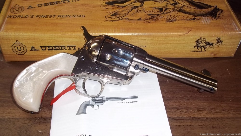 RARE DOC HOLIDAY 1873 OUTLAW AND LAWMAN SERIES REVOLVER LIMITED EDITION-img-2
