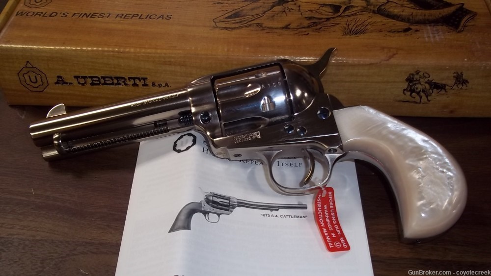 RARE DOC HOLIDAY 1873 OUTLAW AND LAWMAN SERIES REVOLVER LIMITED EDITION-img-0