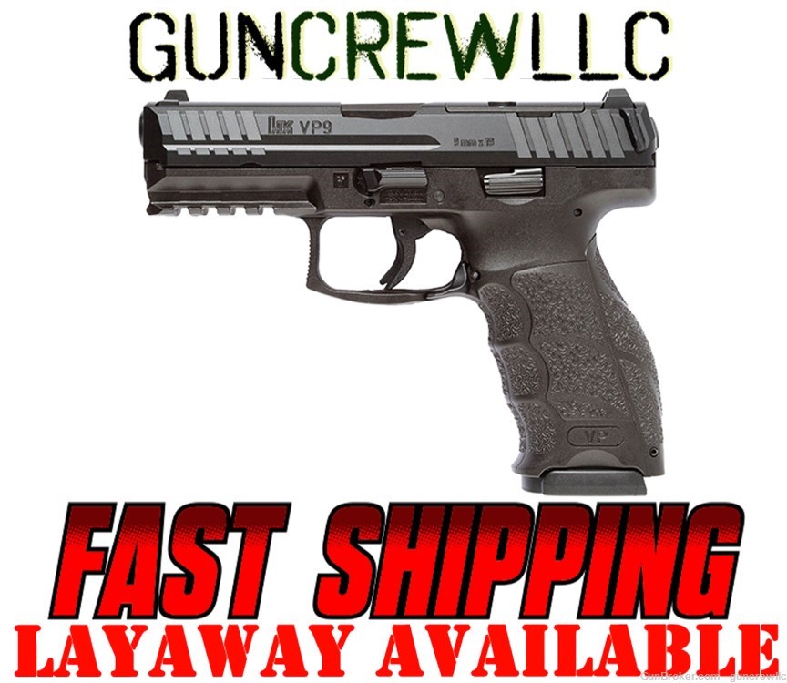 Heckler & Koch HK VP9 OR Optics Ready VP-9 9mm NS 81000484 Layaway-img-0