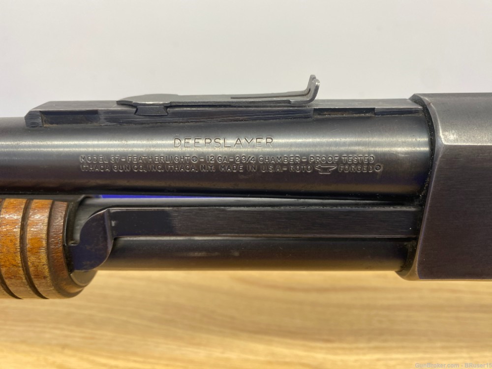 Ithaca Model 37 D.S. Police Special 12Ga Blue *AWESOME PUMP-ACTION SHOTGUN*-img-23