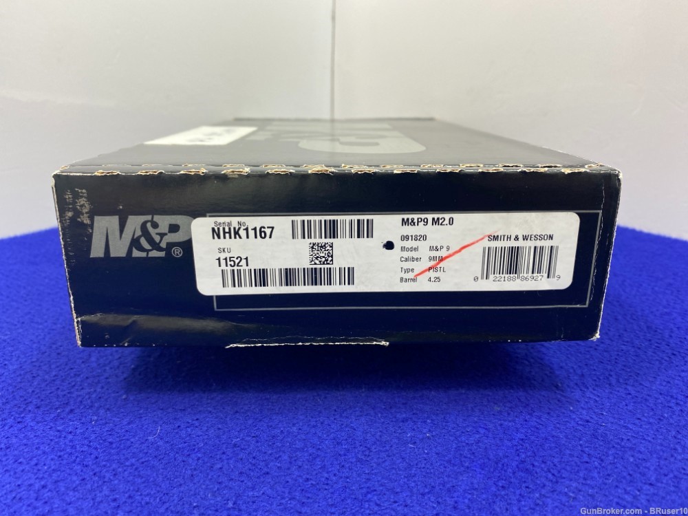 Smith Wesson M&P 2.0 9mm Black *POWERFUL/FACTORY BOX & CONTENTS*-img-3