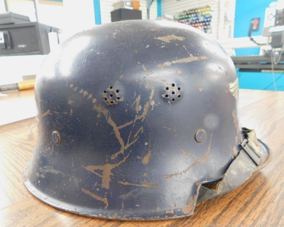 WWII German Luftschutz Helmet M34   (1000)-img-3