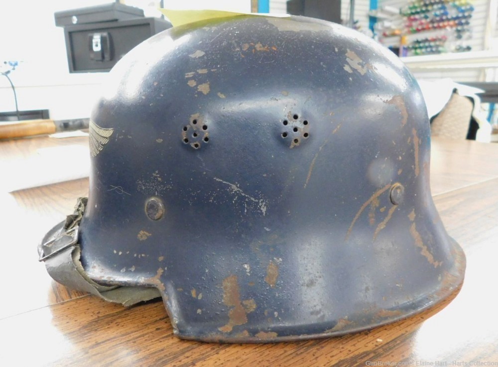 WWII German Luftschutz Helmet M34   (1000)-img-1