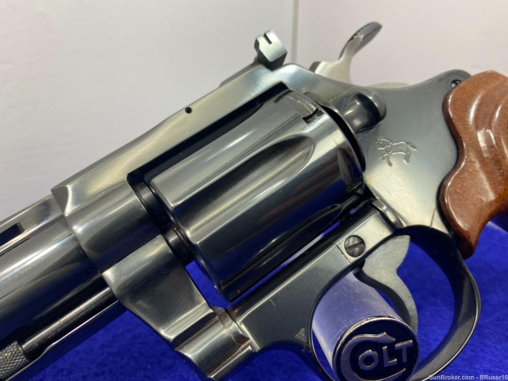 1987 Colt Diamondback .38 Special Blue 4" *TIMELESS SNAKE SERIES* -img-10