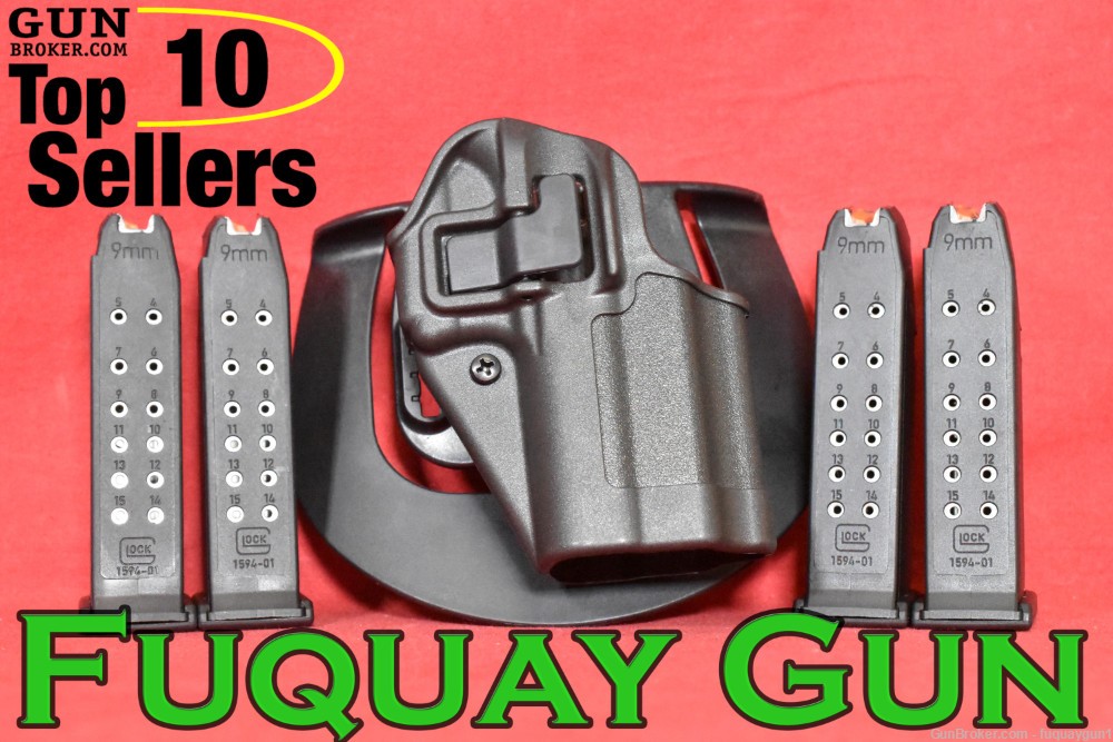 Glock 19 Magazines Serpa Blackhawk Holster G19 Mags Clips 4CT-img-0