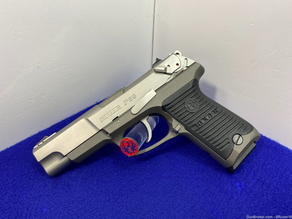 2000 Ruger P89 9mm Blue 4 1/2" *DOUBLE ACTION SEMI-AUTOMATIC PISTOL*-img-4