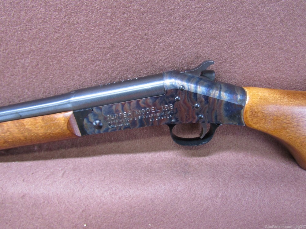 Harrington & Richardson H&R Topper 158 12 GA 3 In Single Shot Shotgun-img-12