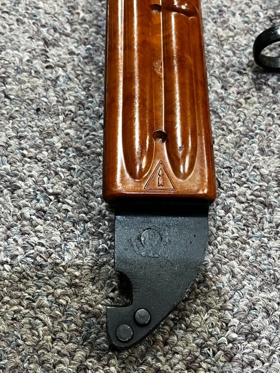 Russian 6h4 6x4 bayonet + scabbard Izhmash Bakelite ak74-img-2