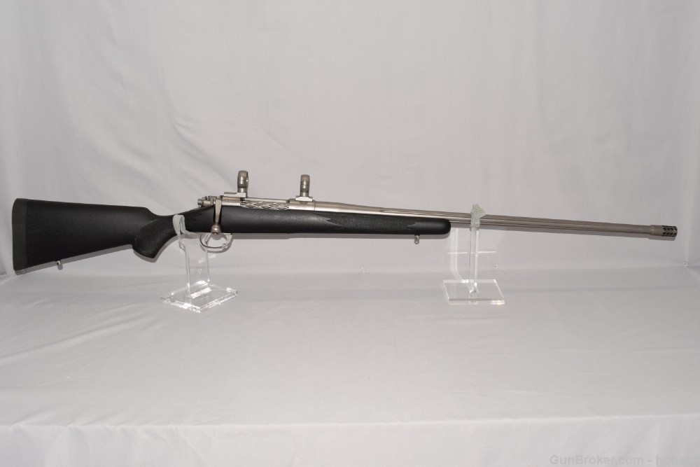Fine Lazzeroni Model 2005 Global Hunter Rifle Fluted Stainless 8.59 Titan-img-0