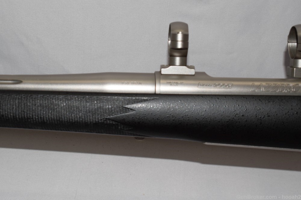 Fine Lazzeroni Model 2005 Global Hunter Rifle Fluted Stainless 8.59 Titan-img-10