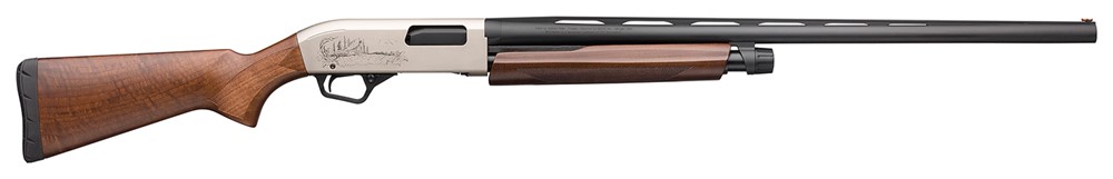 Winchester Guns SXP Upland Field 12 Gauge 26 4+1 3 Matte Nickel Engraved Re-img-0