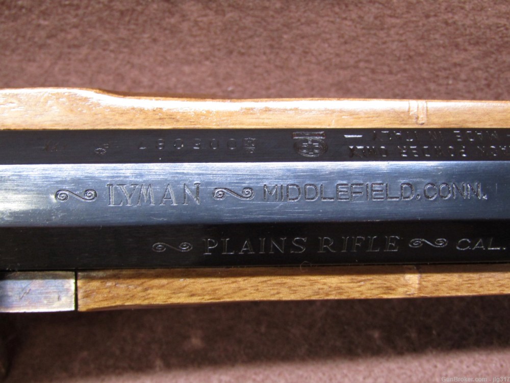 Lyman Plains Rifle 45 Cal Black Powder Percussion Very Good Condition-img-8