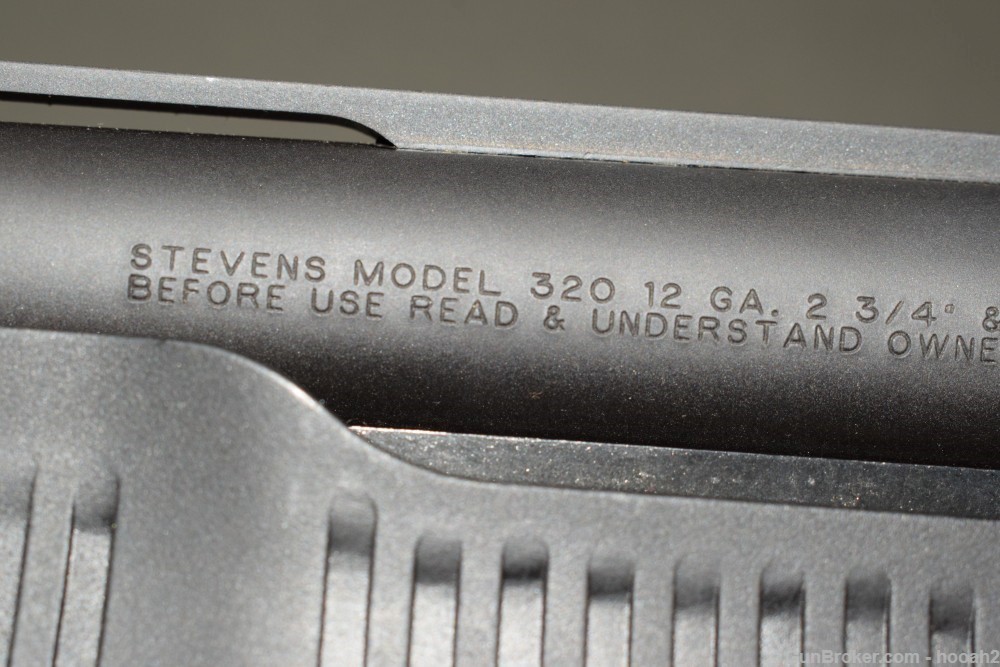 PROJECT Stevens Model 320 Pump Action Shotgun 3" 12 G 28" VR READ-img-31