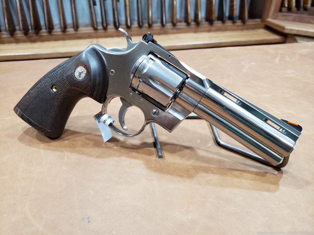 Colt PYTHON 357 Mag Stainless Steel 4.25" Revolver SP4WTS NO RESERVE-img-3