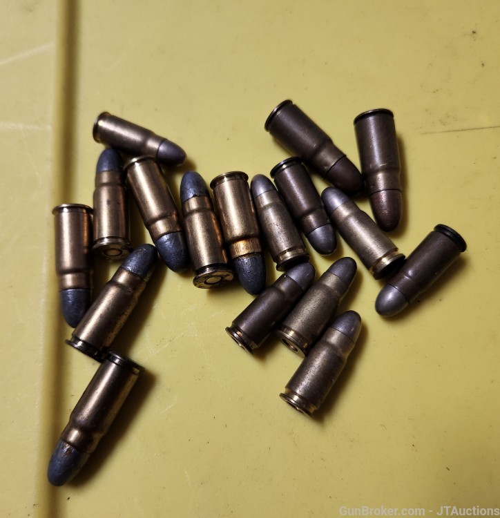 Nambu 7mm & 8mm lot 17 rounds-img-0