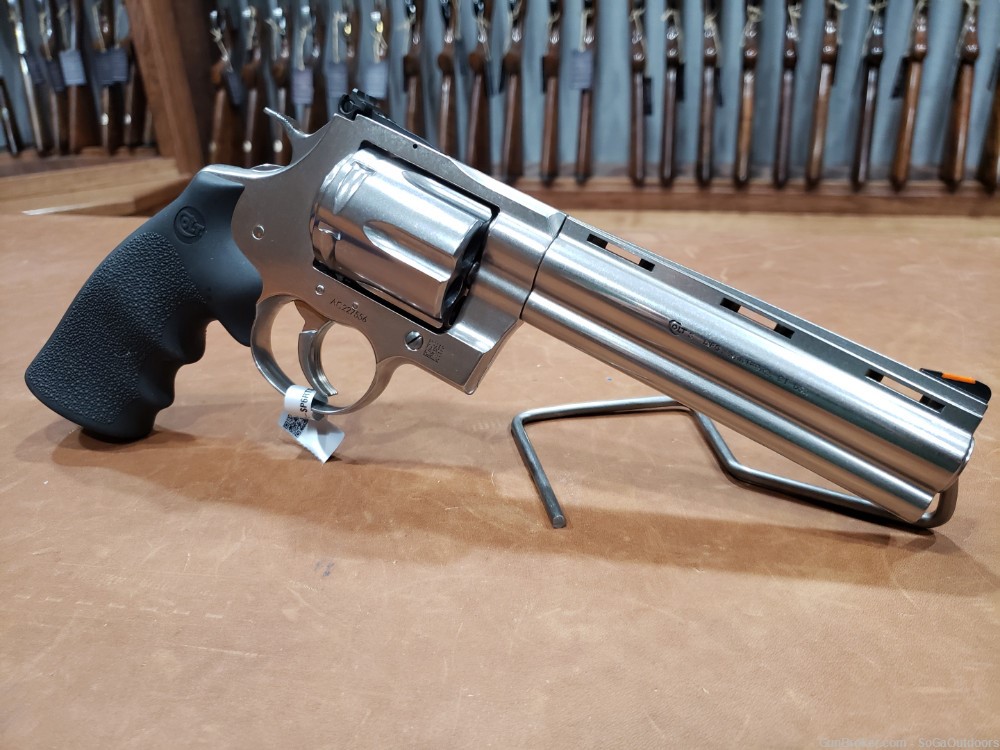 Colt ANACONDA 44 Magnum Stainless 6" Revolver SP6RTS NO RESERVE-img-1