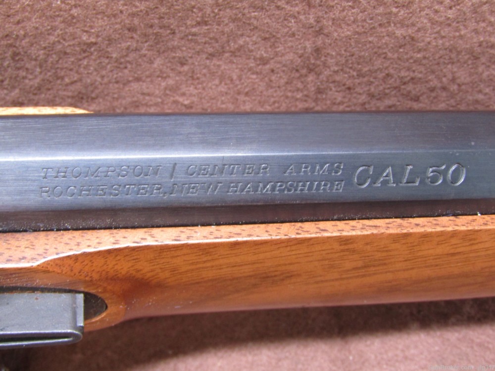 Thompson Center Arms Hawken 50 Cal Black Powder Flintlock Rifle-img-7