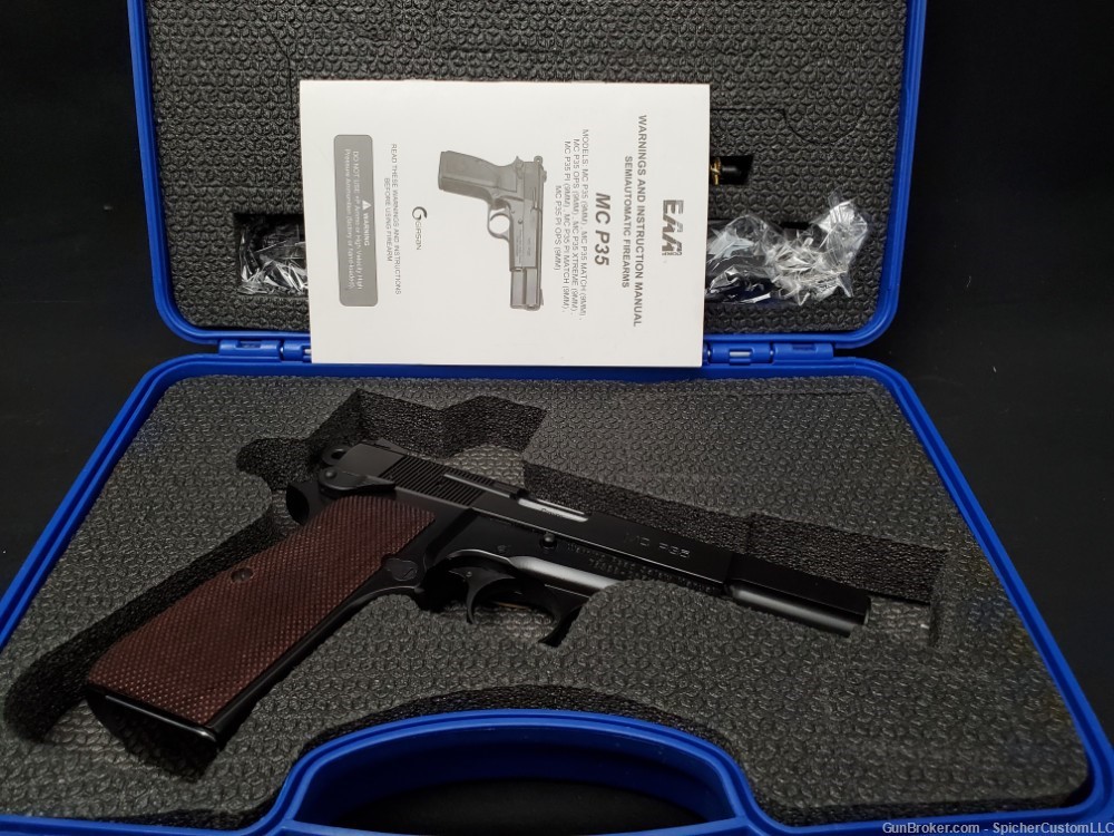 Girsan MC P35 9mm Pistol Excellent Condition In Box with Magazine-img-11