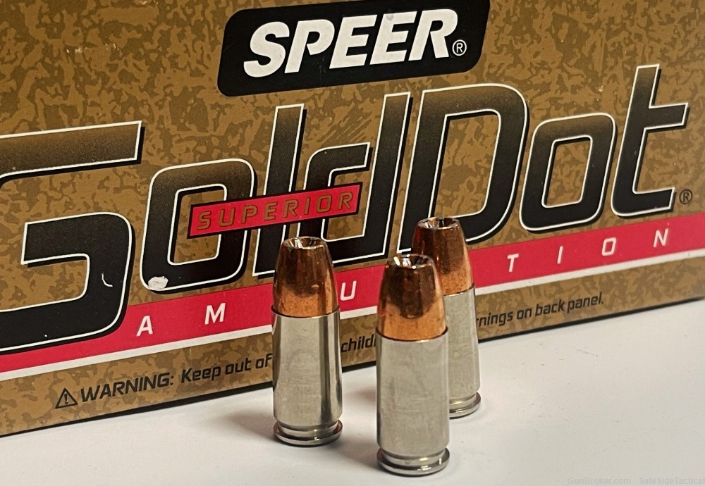 #1 Self Defense Round!- SPEER GOLD DOT - 9mm+P - 124 GDHP -250 Rds! -img-2