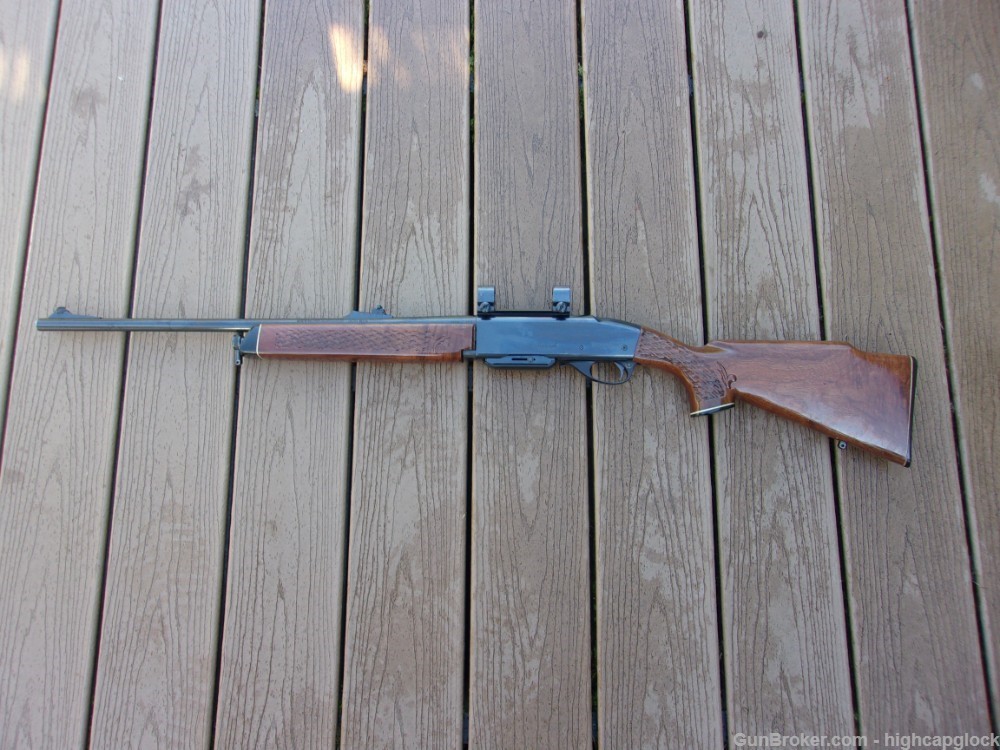 Remington 742 BDL .308 Semi Auto BASKET WEAVE Wood LEFTY Left Hand $1START-img-25