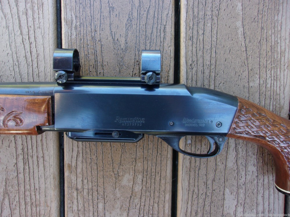Remington 742 BDL .308 Semi Auto BASKET WEAVE Wood LEFTY Left Hand $1START-img-8