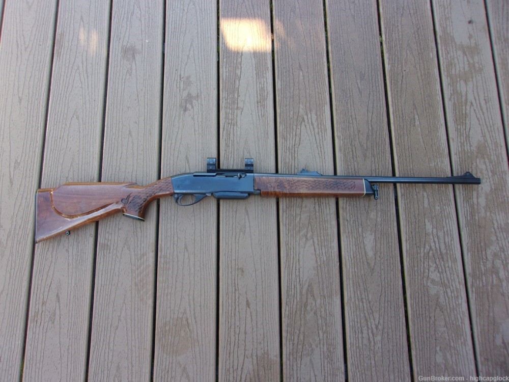 Remington 742 BDL .308 Semi Auto BASKET WEAVE Wood LEFTY Left Hand $1START-img-1