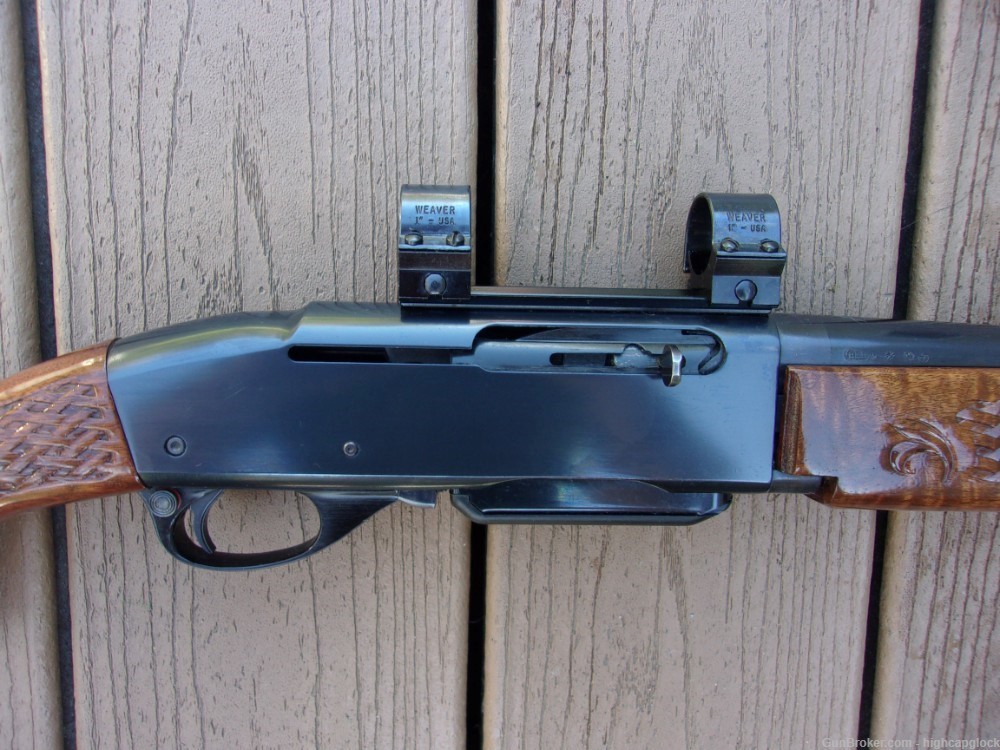 Remington 742 BDL .308 Semi Auto BASKET WEAVE Wood LEFTY Left Hand $1START-img-3