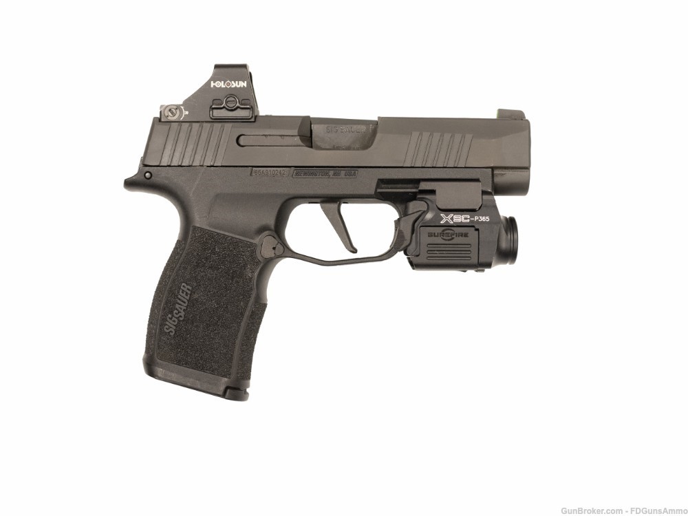 Sig P365XL 9mm Luger 12+1 3.70" SureFire XSC,Holosun 507K X2 and 4 Holsters-img-1