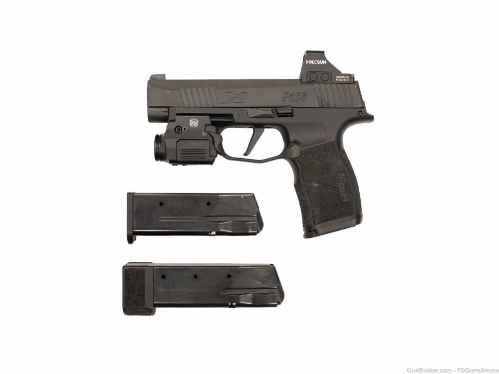 Sig P365XL 9mm Luger 12+1 3.70" SureFire XSC,Holosun 507K X2 and 4 Holsters-img-0