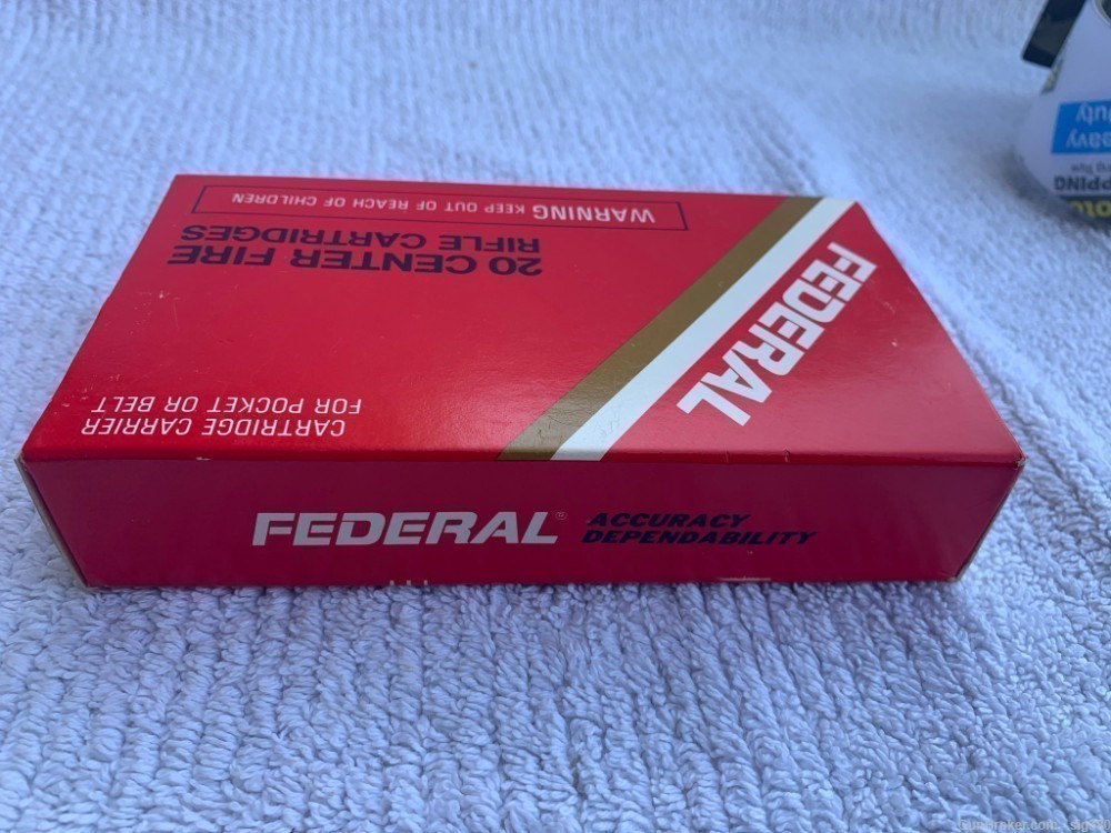 VINTAGE FEDERAL 8MM MAUSER 170GR SP HI SHOK FULL BOX / 20RDS-img-2