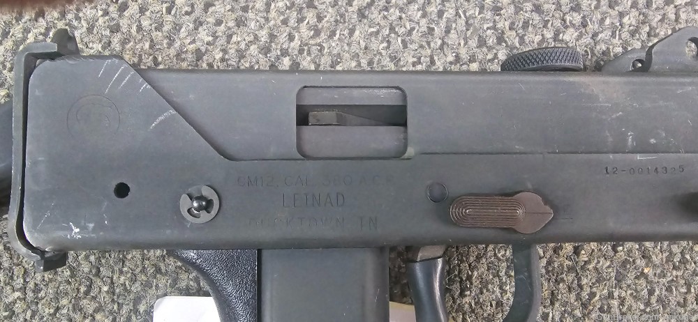 LEINAD COBRAY CM-12 .380 ACP Carbine RARE-img-2
