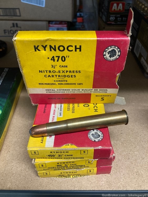 Kynoch 470 Nitro Express Ammo -img-0