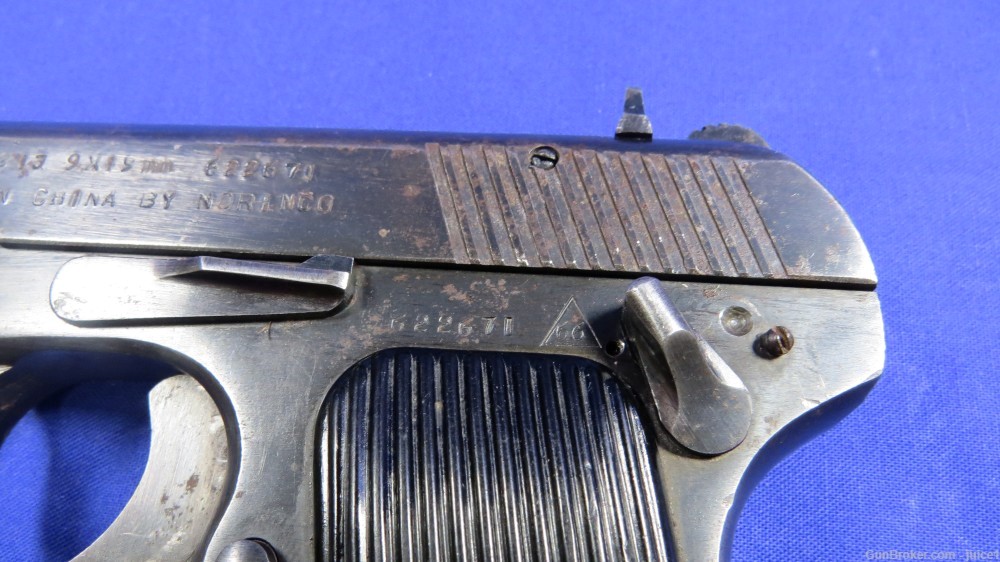 Chinese Norinco Tokarev TT-33 Model 213 9x19mm Semi-Auto Pistol-img-8