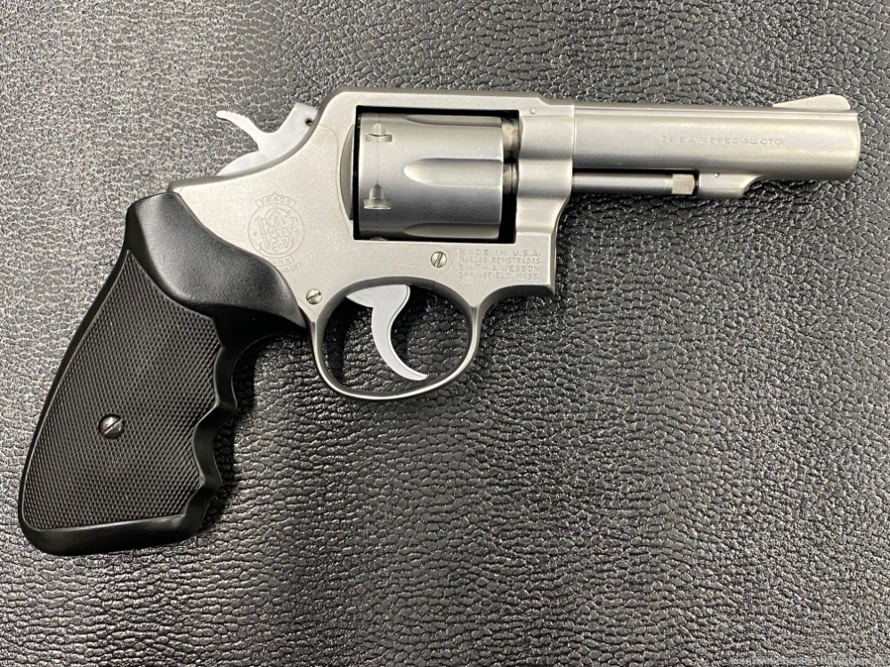 Smith & Wesson Model 64-1 38 Special CLG. Revolver 4" Barrel, 6 Rounds-img-1