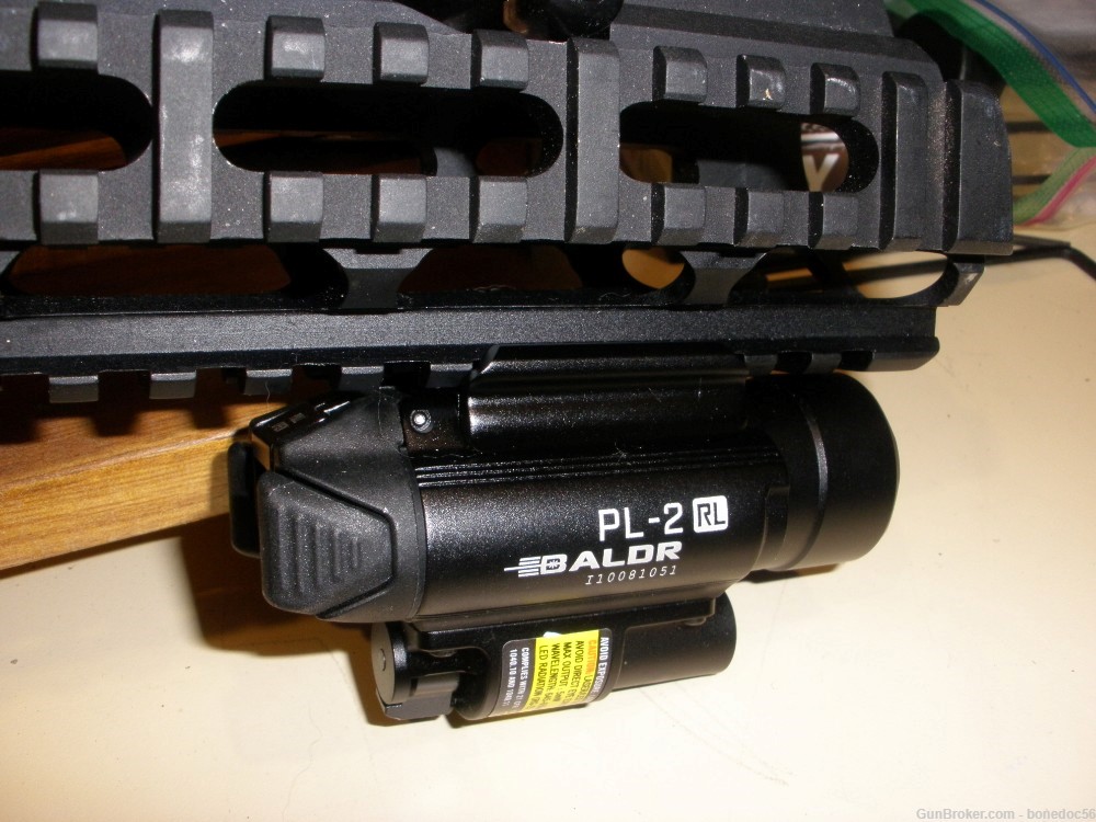 RARE - PSA -5.7x28 AR57 pistol with long rail and extras-img-3