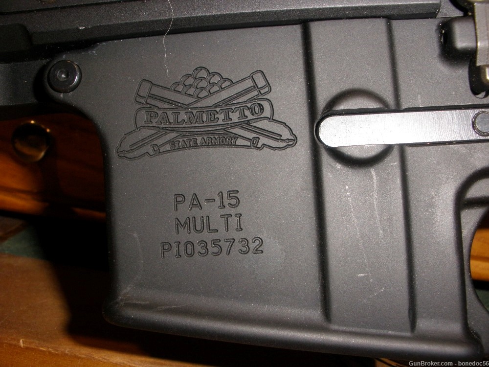 RARE - PSA -5.7x28 AR57 pistol with long rail and extras-img-1