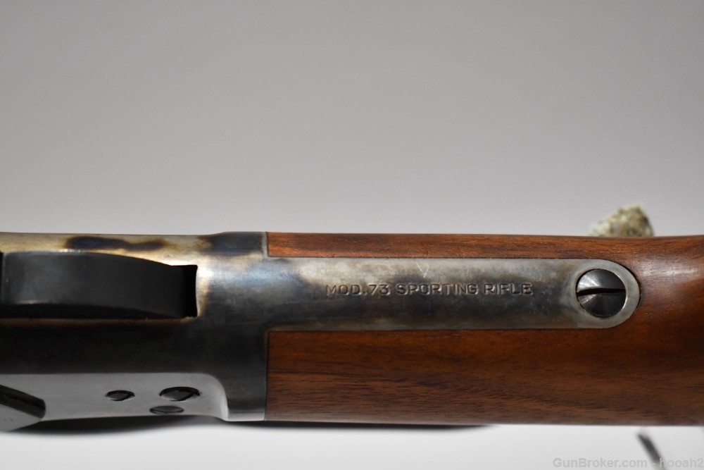 Nice Navy Arms Uberti 1873 Sporting Lever Action Rifle 44-40 Win 1981-img-28