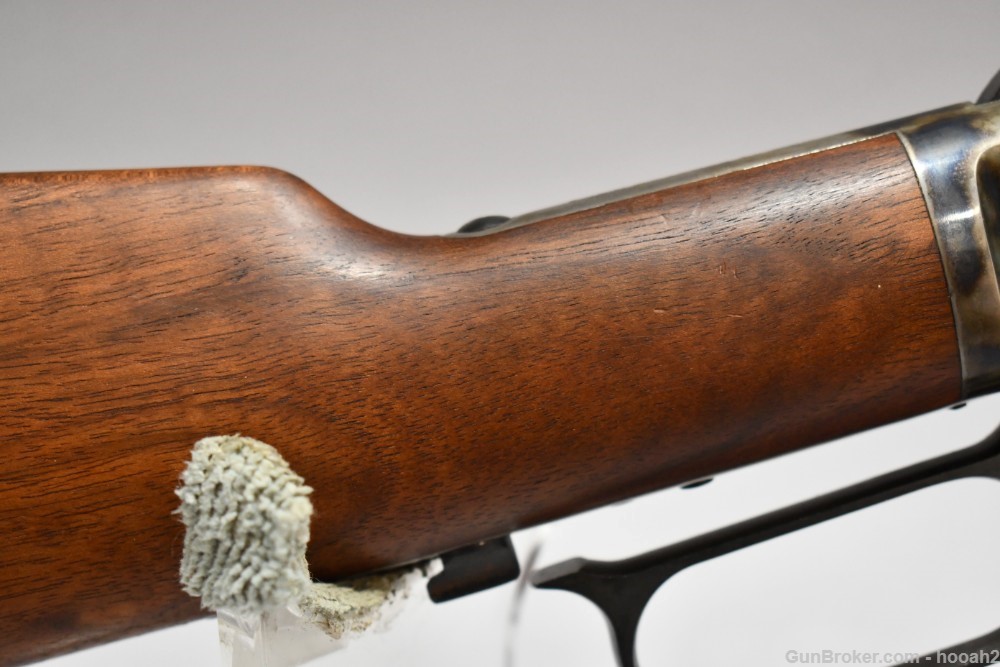 Nice Navy Arms Uberti 1873 Sporting Lever Action Rifle 44-40 Win 1981-img-3