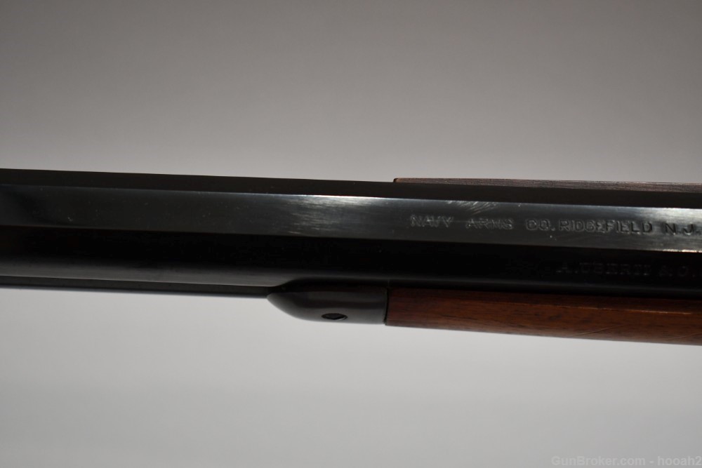 Nice Navy Arms Uberti 1873 Sporting Lever Action Rifle 44-40 Win 1981-img-23