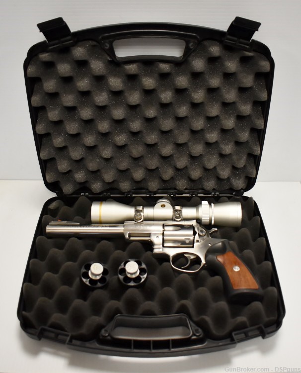 Ruger Super Redhawk Stainless .44 Mag 7.5" w / Leupold  VX-111 2.5-8X32mm-img-58