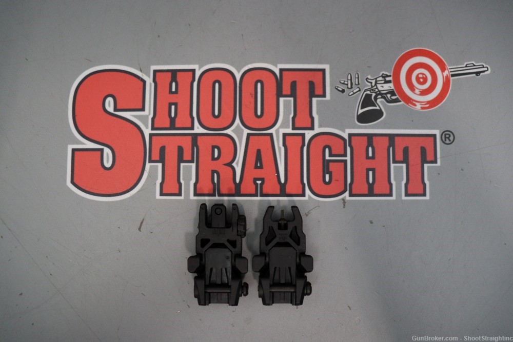 Pair o' Magpul MBUS Rifle Sights (Front & Rear)-img-6