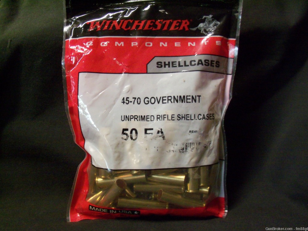 45-70 Government New brass (50ct Winchester)-img-0