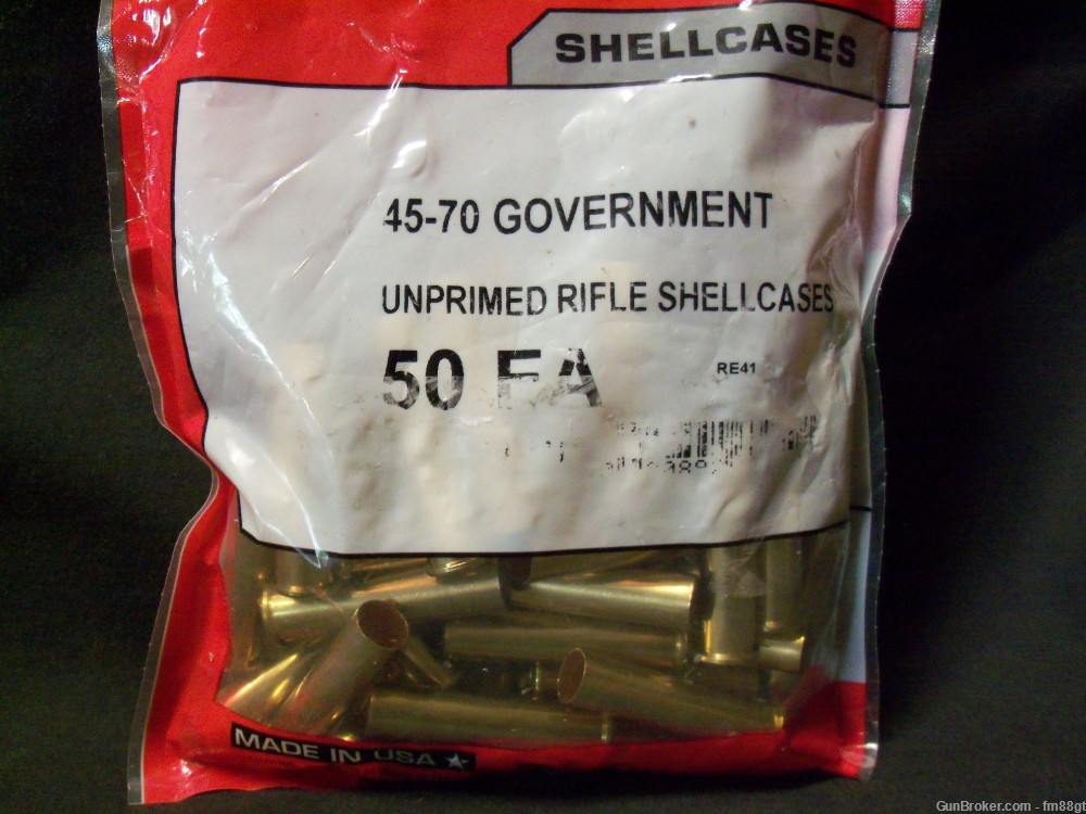 45-70 Government New brass (50ct Winchester)-img-1
