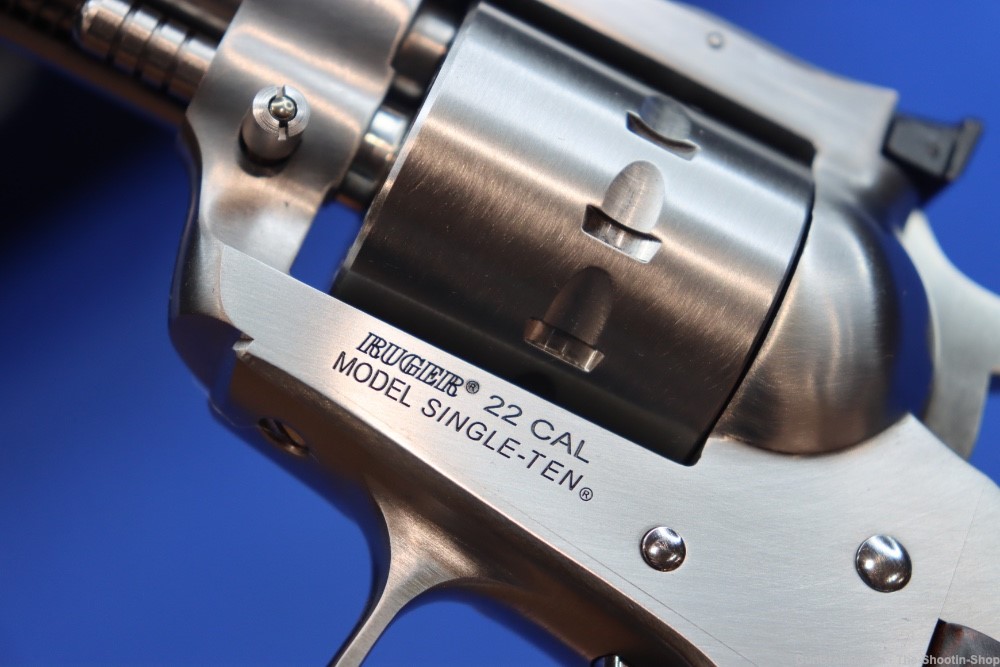 Ruger Model Single TEN Revolver 22LR 5.5" 10RD STAINLESS STEEL 08100 New SS-img-16