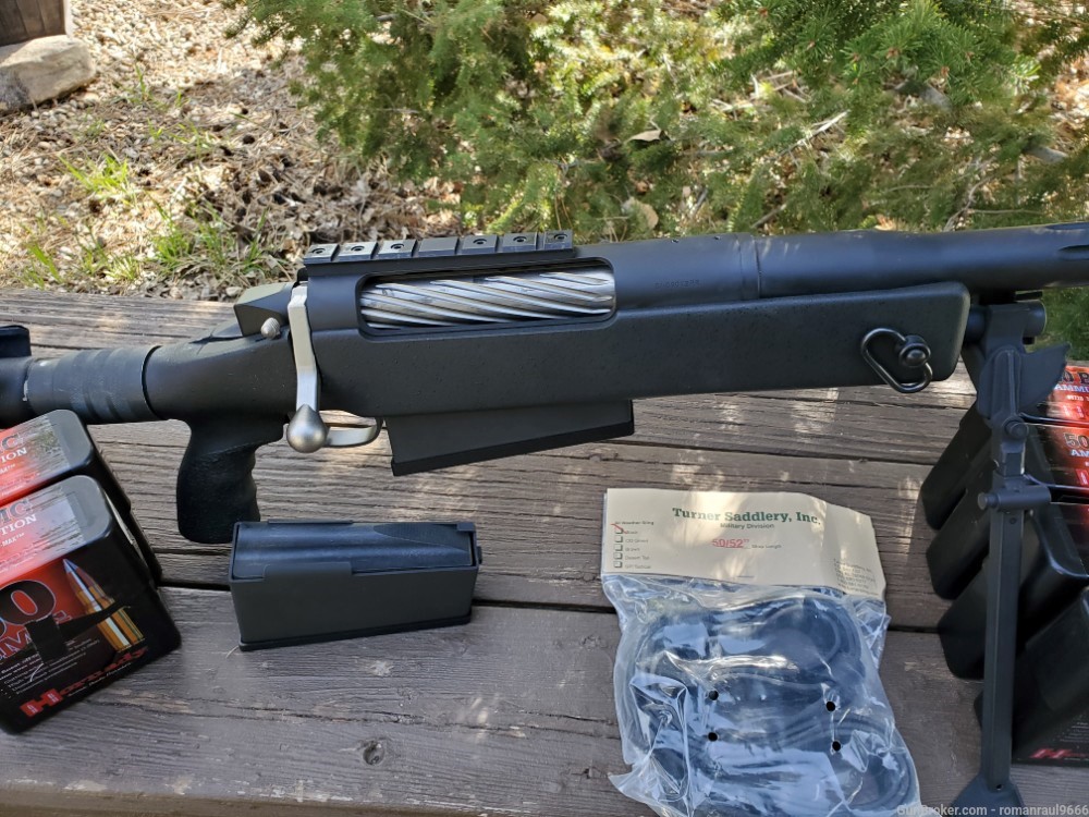 Mcmillan Tac 50 bmg with ammo, dies and press -img-2