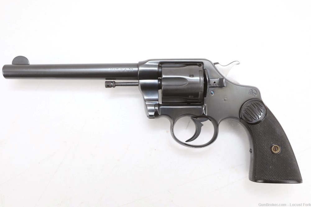 Colt DA38 1892 38 Long Colt 6" 1907 Manufacture C&R No Reserve!-img-0